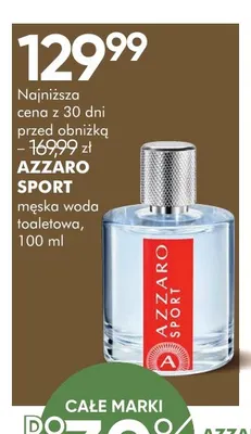 Męska woda toaletowa Azzaro Sport promocja w Super-Pharm