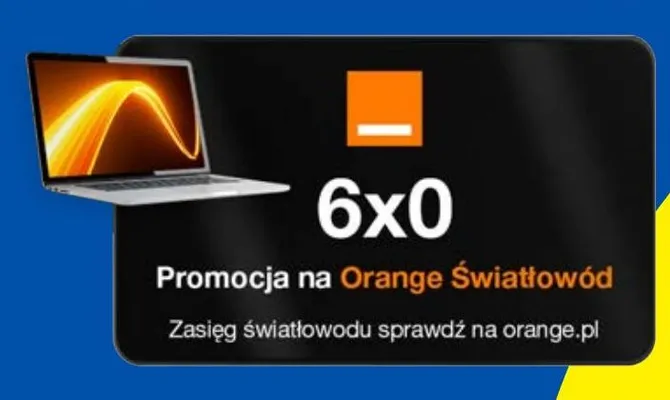 Orange Światłowód promocja w Lidl