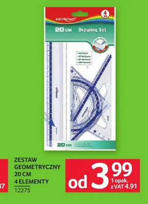 Zestaw geometryczny Keyroad promocja w Selgros
