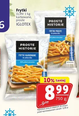 Frytki karbowane Proste Historie promocja w Prim Market