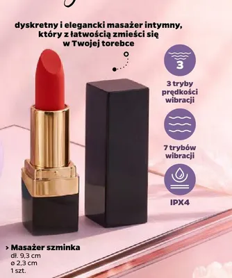 Masażer szminka promocja w Netto
