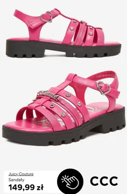 Sandały Juicy Couture promocja w CCC