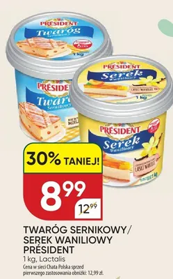 Twaróg sernikowy promocja w Chata Polska