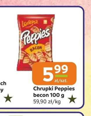 Chrupki Peppies becon promocja w Społem Częstochowa