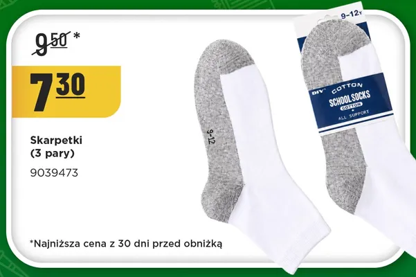 Skarpetki szkolne DIY 3-pak promocja w MR. DIY