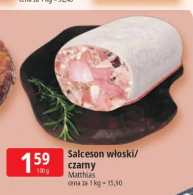 Salceson czarny Matthias promocja w Leclerc
