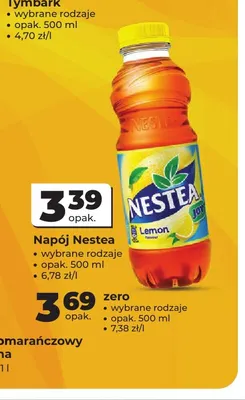 Napój Nestea zero promocja w Odido