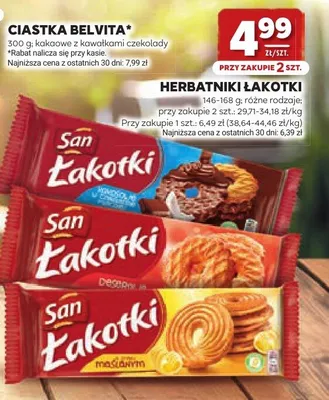 Herbatniki Łakotki San promocja w Stokrotka