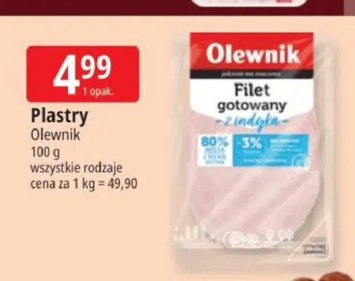 Plastry Olewnik promocja w Leclerc