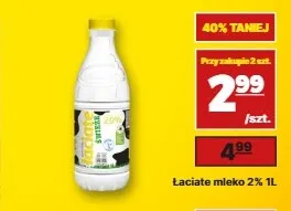 Mleko Łaciate 2% promocja w API Market