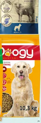 Sucha karma dla psa z wołowiną Doogy promocja w Dino