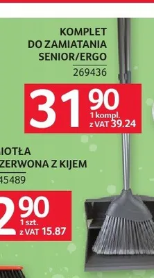 Komplet do zamiatania Senior Ergo promocja w Selgros