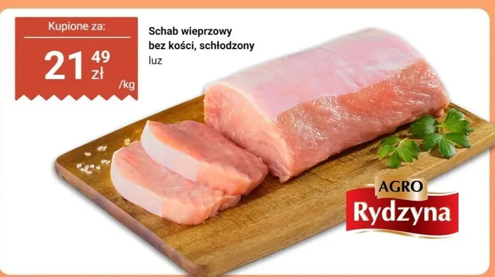 Schab wieprzowy bez kości, schłodzony promocja w Dino