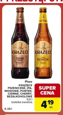 Piwo Książęce IPA promocja w Carrefour Market