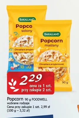 Popcorn 90g promocja w CEZAR Delikatesy