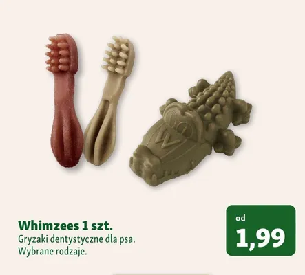 Gryzaki dentystyczne dla psa Whimzees promocja w MAXI ZOO