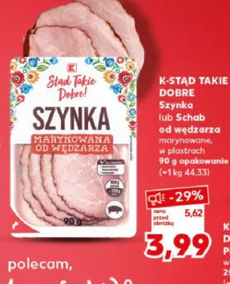 Szynka marynowana od wędzarza promocja w Kaufland