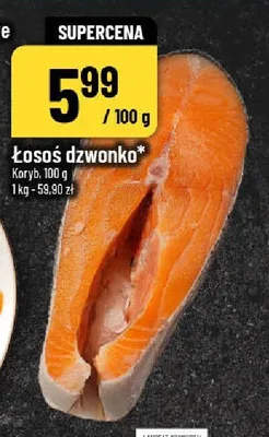 Łosoś dzwonko Koryb promocja w POLOmarket