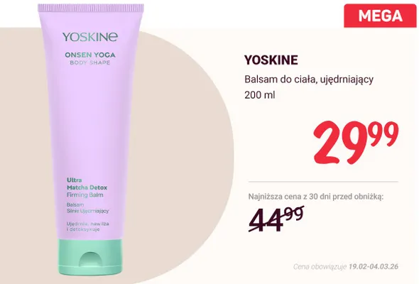 Balsam do ciała, ujędrniający promocja w Rossmann