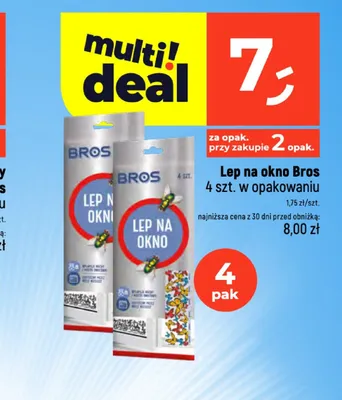 Lep na okno Bros promocja w Dealz