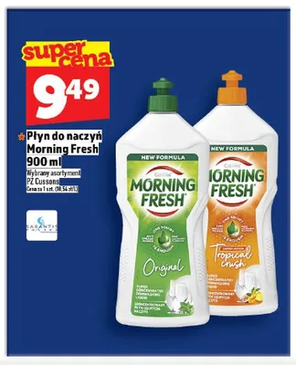 Płyn do naczyń Morning Fresh Original promocja w TOPAZ