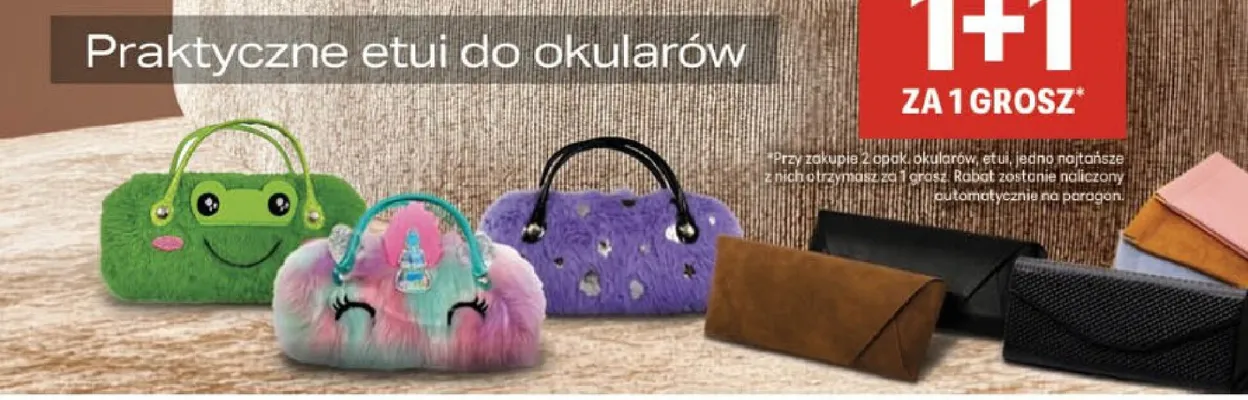 Etui do okularów promocja w Delikatesy Centrum