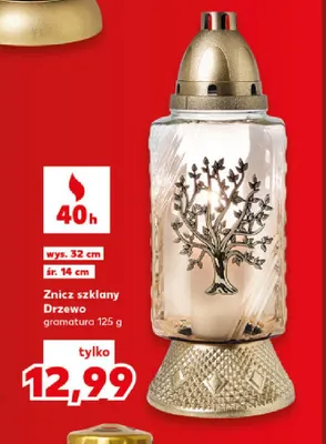 Znicz szklany s-274 promocja w Kaufland
