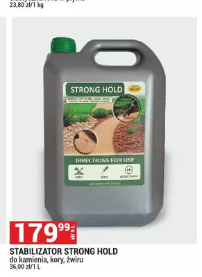 Stabilizator Strong Hold do kamienia kory żwiru promocja w Merkury Market