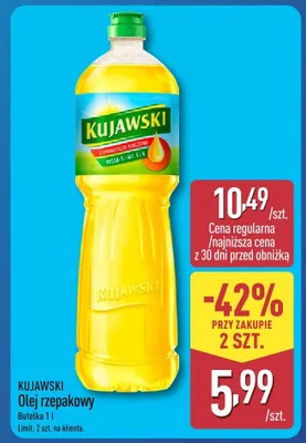 Olej rzepakowy promocja w Aldi
