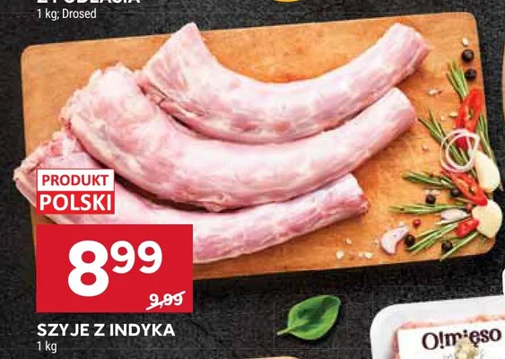 Szyje z indyka promocja w Stokrotka