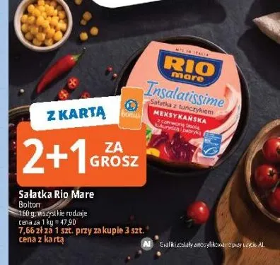 Sałatka Rio Mare promocja w Leclerc
