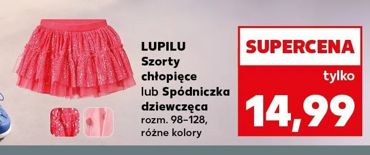 Spódniczka dziewczęca Lupilu promocja w Kaufland