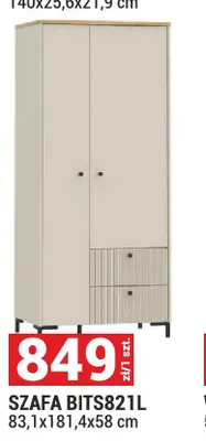 Szafa Palmerston BITS821 l promocja w Merkury Market