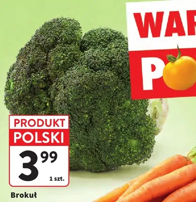Brokuł polski promocja w Intermarche