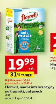Nawóz interwencyjny na trawniki, antytech promocja w Auchan