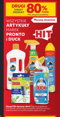Artykuły marek Pronto i Duck promocja w Kaufland