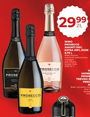 Wino Prosecco Amanti Rose promocja w Duży Ben
