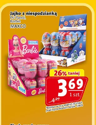 Jajko z niespodzianką Psi Patrol Maxco promocja w Prim Market