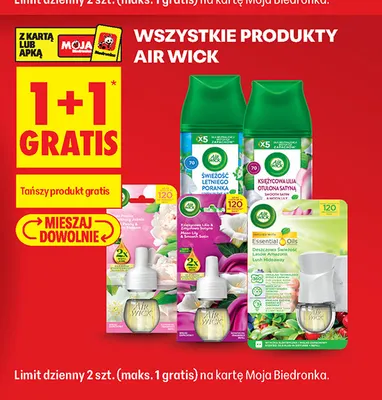 Produkty Air Wick promocja w Biedronka