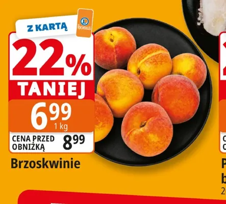 Brzoskwinie promocja w Leclerc
