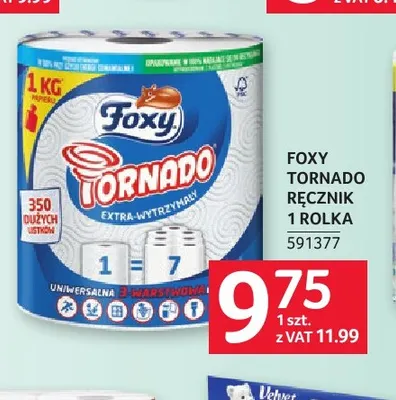 Ręcznik Foxy Tornado promocja w Selgros