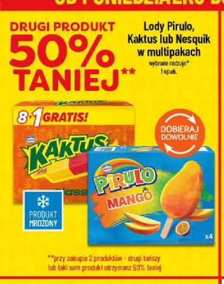 Lody Pirulo Mango multipack promocja w POLOmarket