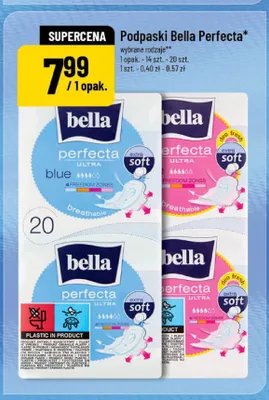 Podpaski Bella Perfecta Ultra Rose promocja w POLOmarket
