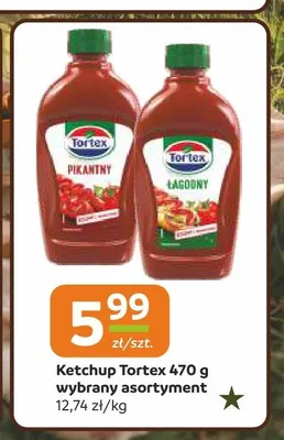 Ketchup Tortex łagodny promocja w Społem Częstochowa