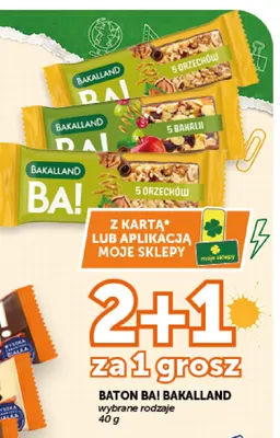 Baton BA! 5 bakalii Bakalland promocja w Groszek