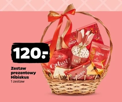 Zestaw prezentowy Hibiskus promocja w Netto