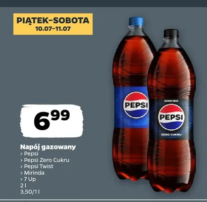 Napój gazowany Pepsi Twist promocja w Netto
