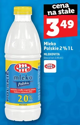 Mleko Polskie 2% Mlekovita promocja w TOPAZ