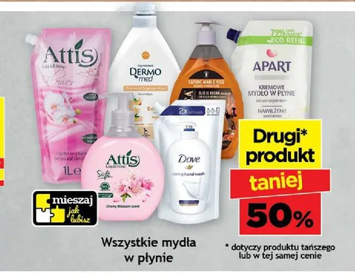 Mydło w płynie Apart Nawilżenie zapas promocja w Gram Market