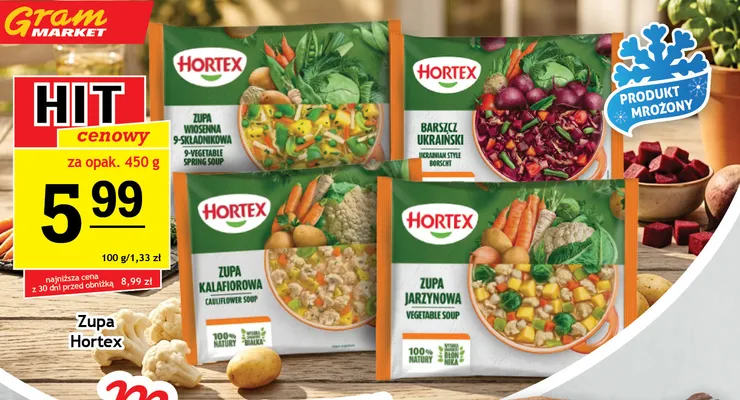 Barszcz ukraiński Hortex promocja w Gram Market